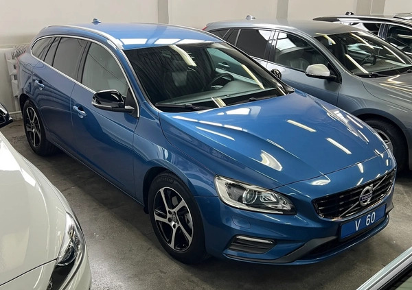 Volvo V60 cena 89000 przebieg: 137000, rok produkcji 2017 z Sulechów małe 92